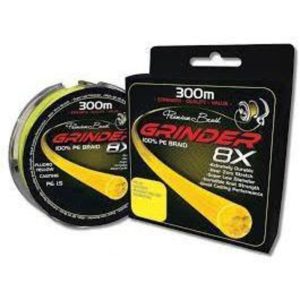 Grinder Pe Braid 8X Fluoro Yellow 300M
