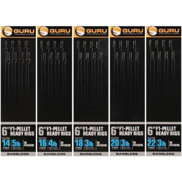 Guru F1 Pellet Pole Rig 6in