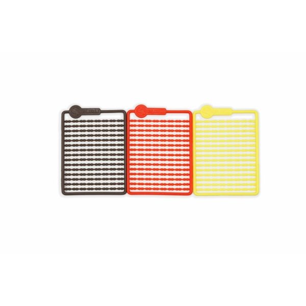 Guru Micro Hair Stops – Red, Brown, Yellow
