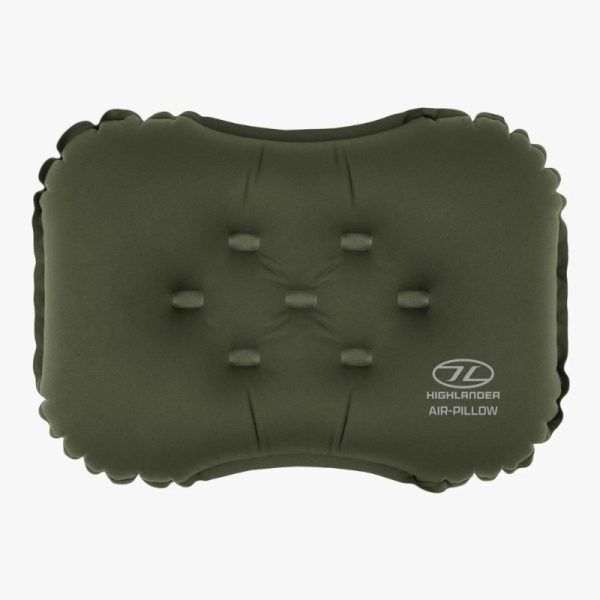 Highlander | Nap Pak Camping Air Pillow | Olive