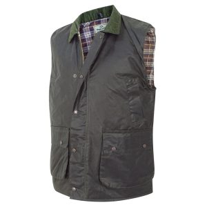 Hoggs of Fife | Padded Waxed Waistcoat