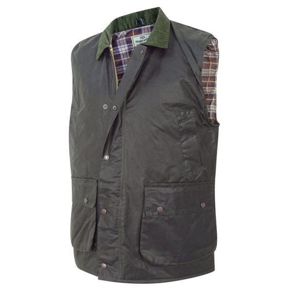 Hoggs of Fife | Padded Waxed Waistcoat