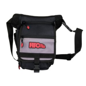 HTO | Hip Bag | Black/Grey (Blue Logo)
