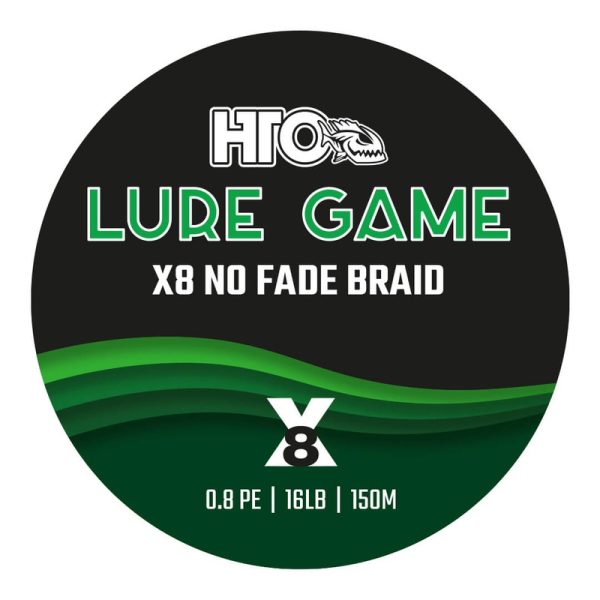 HTO Lure Game No Fade Braid X8