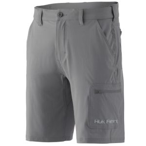Huk Next Level 10.5 Short Overcast Grey Mens