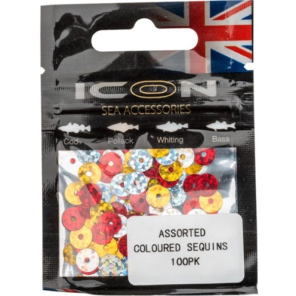 Icon | Assorted Coloured Sequins 100pk