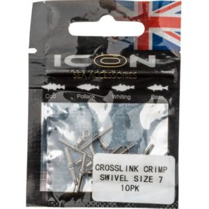 Icon | Crosslink Crimp Swivel | S7 | 10pk