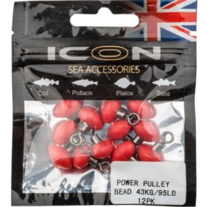 Icon | Power Pulley Bead | 43Kg/95lb | 12pk