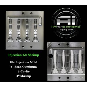 Injection 3.0 Shrimp Mold (4-Cavity)