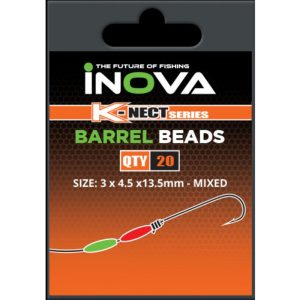 Inova Barrel Beads Mixed Colours