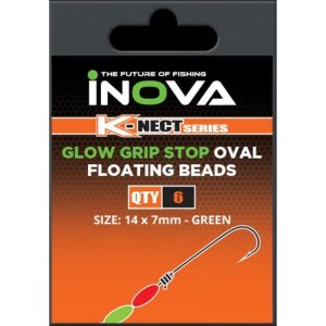 Inova Glow Grip Stop Oval Floating Beads