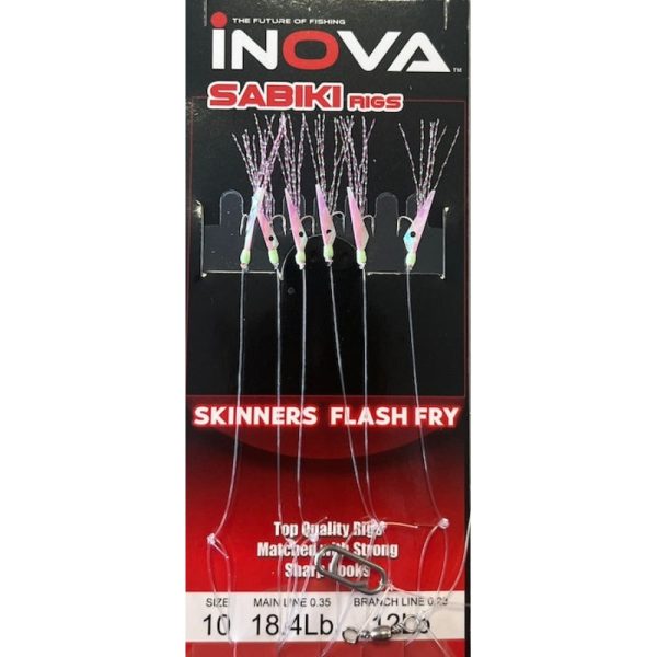 INOVA Skinners Flash Fry SABIKI Rigs