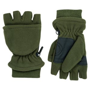 Jack Pyke Fleece Mitts Green