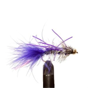 JJ Special Purple Grizzly Beadhead