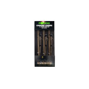 Kable Leadcore Leader Hybrid Lead Clip Ring Swivel Weed 1m