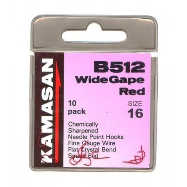 Kamasan B512 – Wide Gape Red