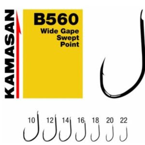 Kamasan | B560 Wide Gape Swept Point Hook