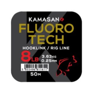 Kamasan | Fluoro Tech Hooklink Line | 50m