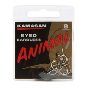 Kamasan Hooks | Animal Eyed | Barbless Hooks