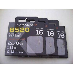 Kamasan Hooks | B520 | Crystal Barbed