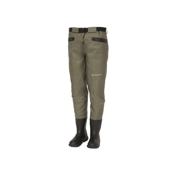 Kinetic | Classic Gaiter Waist Wader | BootFoot Pant | Olive