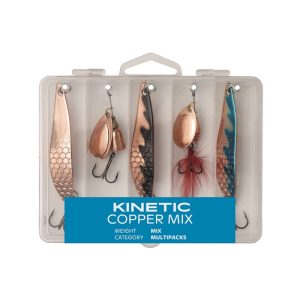Kinetic | Copper Mix | Spoons & Spinners | 5pcs