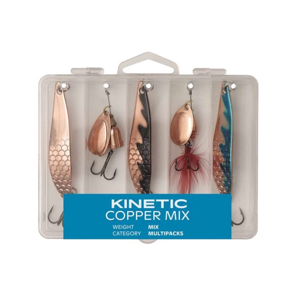 Kinetic | Copper Mix | Spoons & Spinners | 5pcs