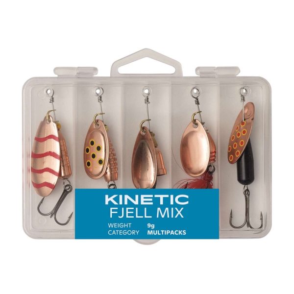 Kinetic | Fjell Mix Spinners | 5pcs