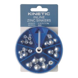 Kinetic | Inline Zinc Sinkers Assortment
