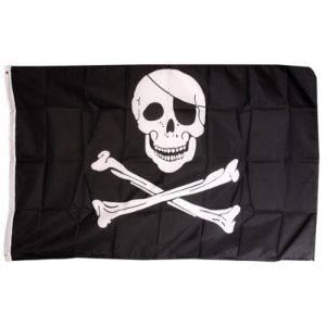 Kombat | Jolly Roger Flag | Skull & Crossbones