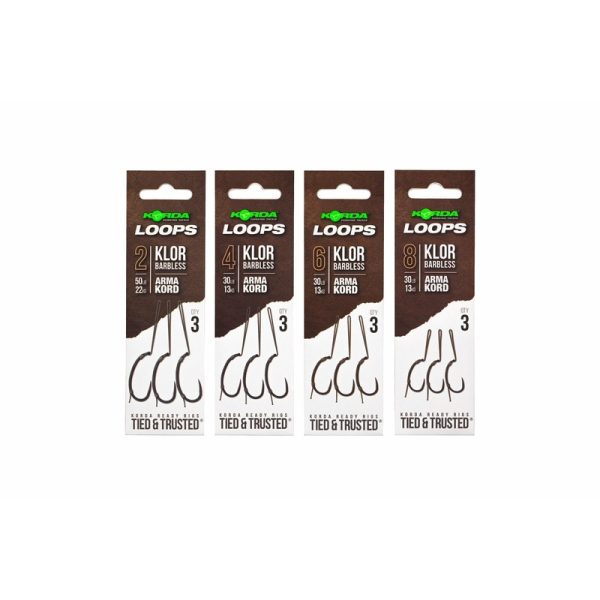 Korda Loop Rigs Klor Barbless