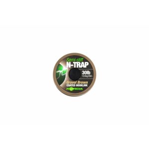 Korda N Trap Semi Stiff Hooklink Gravel Brown