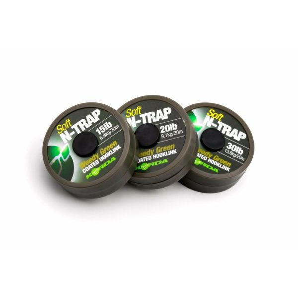 Korda N Trap Soft Hooklink Weedy Green