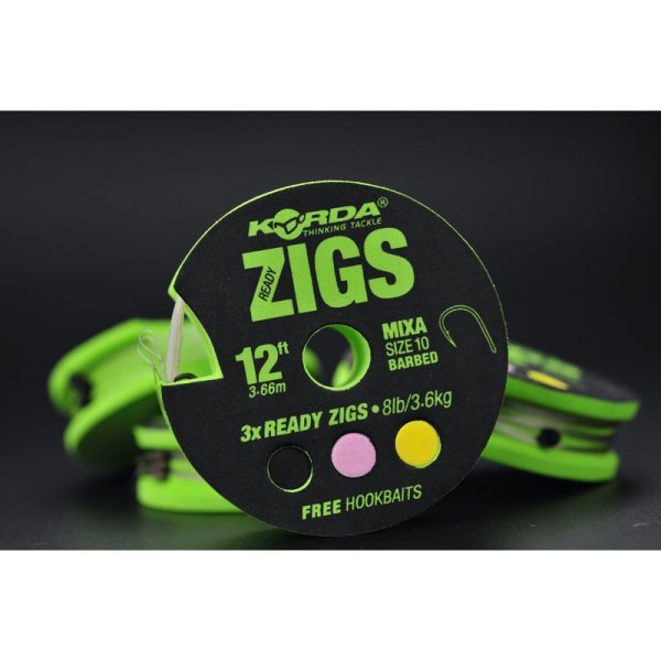 Korda – Ready-tied Zig Rigs
