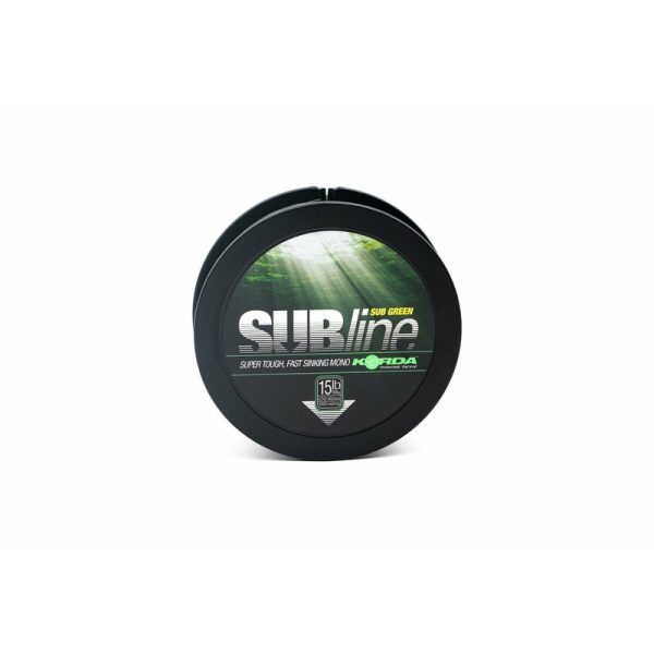 Korda Subline Ultra Tough Sinking Mono Green 1000m