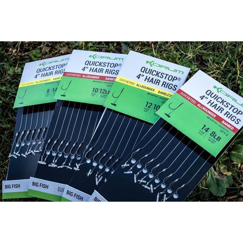 Korum Quickstop 4″ Hair Rigs