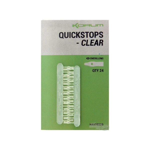 Korum Quickstops – Clear