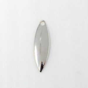 Lake Pro Tackle Nickel Willow Leaf Blade