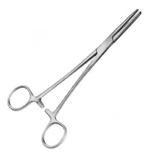 Leeda Straight Forcepts 7in