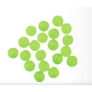 Linx Hard Glow Beads Round (Green Glow)