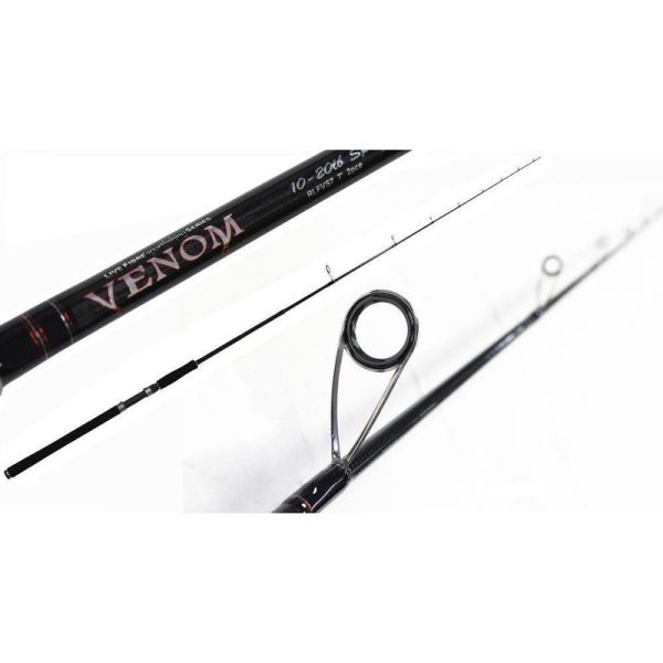 Live Fibre Venom X7 Spin Rods