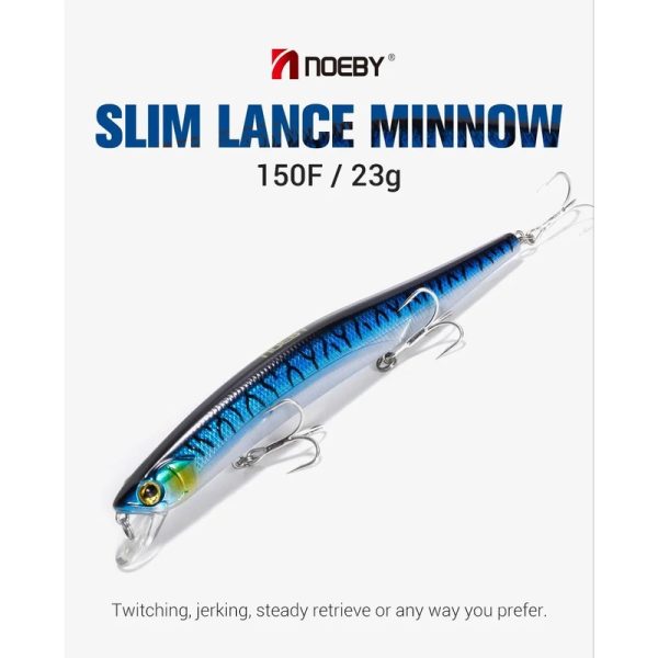 Machnata Slim Lance Minnow 150mm (Floating)