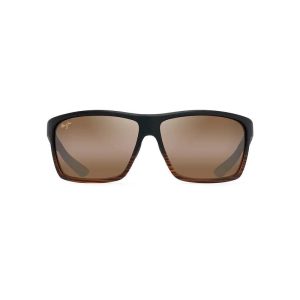 Maui Jim Alenuihaha Dark Brown Stripe Hcl Bronze Superthin Glass