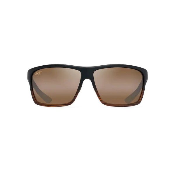 Maui Jim Alenuihaha Dark Brown Stripe Hcl Bronze Superthin Glass
