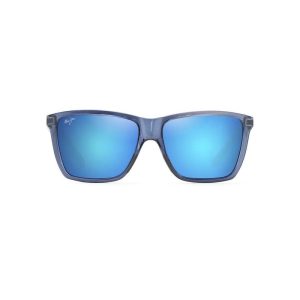 Maui Jim Cruzem Dark Translucent Blue Blue Hawaii Superthin Glass