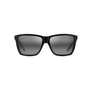 Maui Jim Cruzem Gloss Black Neutral Grey Superthin Glass