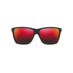 Maui Jim Cruzem Matte Black Hawaii Lava Superthin Glass