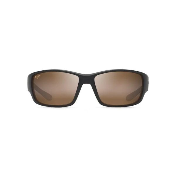 Maui Jim Local Kine Matte Transparnet Brown With Tan & Cream Hcl Bronze Superthin Glass