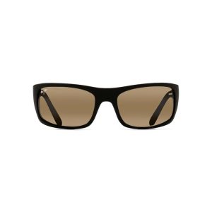 Maui Jim Peahi Matte Black Hcl Bronze Superthin Glass