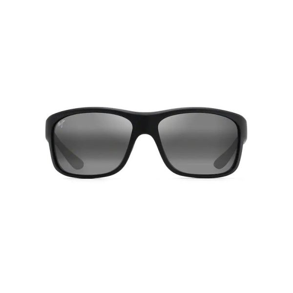 Maui Jim Southern Cross Soft Black With Sea Blue & Grey Neutral Grey Superthin Glass